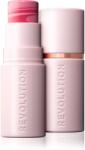 Revolution Skin Silk Blush Stick кремообразен руж в стик цвят Light Pink Marble 4.5 гр