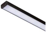 Rendl LED PROFILE G felületre szerelhető 1m fekete matt akrilát/alumínium (R14087)