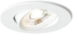 Rendl light studio NEFRIT DIMM süllyesztett lámpa fehér 230V LED 6W 36° 3000K (R14234)