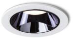 Rendl light studio ANSEL süllyesztett lámpa fehér fekete króm 230V LED 12W 60° 3000K (R14238)
