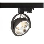 Rendl light studio KELLY LED három áramkörös sínre fekete 230V LED 12W 24° 3000K (R14547)