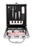 2K Basic Manicure Train Case manikűr készlet, 10 db