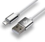 everActive Cablu Date/Incarcare EverActive USB Micro USB 1m Incarcare Rapida Silicon Alb (5903205770714)