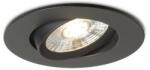 Rendl light studio NEFRIT DIMM süllyesztett lámpa fekete 230V LED 6W 36° 3000K (R14235)