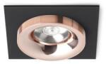 Rendl light studio SHARM SQ I süllyesztett lámpa fekete réz/réz 230V LED 10W 24° 3000K (R13253)