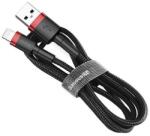 Baseus Cablu de date Baseus Cafule, Lightning - USB, 3 metri, 2A (Negru)