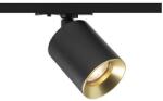 Rendl light studio DARIO egyfázisú áramkörös sínre fekete szálcsiszolt sárgaréz 230V GU10 9W (R13871)