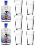 Etsu gin szett - 2 db Etsu gin 0, 7L 43% + 6db pohár - bareszkozok