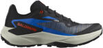 Salomon Genesis Black/French Blue/Cherry Tomato Férfi futócipő UK 9, 5 Férfi futócipő