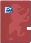 OXFORD Caiet Oxford A5, 48 file, 80g/mp, dictando, Motiv touch trend, Burgundi (400200258/BURGUNDI)