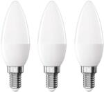 EMOS Classic gyertya, E14, 4, 2 W (40 W), 470 lm, meleg fehér - 3 db (1525731237)