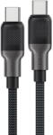 ACEFAST Cablu de incarcare, Type-C to Type-C, 60W, High-Speed Charging, 1.2m - (C10-03) - Black (KF2341008) - vexio
