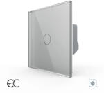 LIVOLO Intrerupator Simplu cu Variator si Touch LIVOLO din Sticla - Protocol ZigBee EC Gri (VL-FC1D1Z2-2G-2I)
