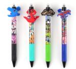 Nebulo Mérges dino radírozható nyomógombos zselés toll (DT-SPIN-01) - officedepot