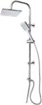 Duschy Easy set de duș perete cu duș de ploaie crom 459-90 (45990)