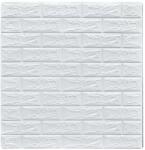 S Depot 50 db S DEPOT® tapéta csempe készlet, 2mm vastag, 70x77 cm, téglautánzat, fehér