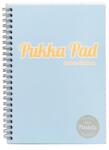 Pukka Pad Caiet cu spirală, A5, cu linii, 100 coli, PUKKA PAD "Pastel Jotta Pad", culori mixte (2011-PST)