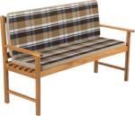 Fieldmann FDZN 9109 kockás 138x45x44x5cm párna kerti padhoz