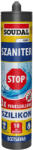 Soudal Szaniter szilikon STOP (penészálló), fehér 280ml 172580 (172580)