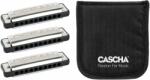 Cascha HH 2346 Ocean Rock Pack 3 BK C-G-A Diatonikus szájharmonika (HH 2346)