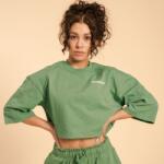 GymBeam BeastPink Cropped Serenity női póló Olivine XL