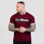GymBeam Beam póló Burgundy S