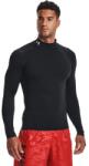 Under Armour HG Armour Comp Mock póló LS Black M