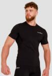GymBeam High kompressziós rövid ujjú póló Black L