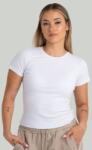 GymBeam STRIX Ribbed női póló White XS