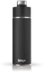 Ninja Thirsti Rozsdamentes Acél Kulacs 530ml - Fekete
