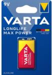 VARTA Longlife Max Power 9V, 1 db elem (4722101401)