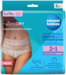 Canpol Babies 2in1 szülés utáni eldobható bugyi ultra nedvszívó szülés utáni betéttel - L/XL méret (5 db)