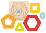 Goki Puzzle stratificat potriveste formele geometrice (AAD-GOKI57421)