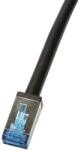 LogiLink Outdoor PE Patch Cable CAT. 6A S/FTP, black, 0.5m (CQ7023S)
