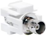 LogiLink Keystone Coupler BNC 50 Ohm F/F, white (NK0019)