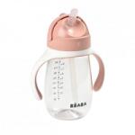 BÉABA Cana cu pai 300ml - Roz (B913480)
