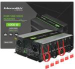 Qoltec Tiszta szinuszos inverter Monolith | 2000W | 4000W | 12V-ról 230V-ra (QC-51935)