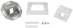 LogiLink Keystone Face Plate 45 for 1 module, signal white (NK4026)
