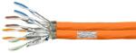 LogiLink Cat. 7 1000MHz Installation Cable AWG23 S/FTP, 100m duplex, orange (CPV0063)