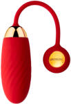 SVAKOM Ella Neo - ou vibrator purtabil controlat prin aplicație (roșu) (05511980000)