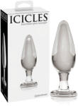 Icicles Nr. 26 - dop anal conic din sticlă (transparent) (05402850000) Dildo