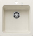 BLANCO Naya 45 Silgranit mosogató lefolyógarnitúrával, törtfehér 527126 (527126)