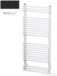 Radeco SARA E A2-400/SPE 648x450 törölközőszárítós radiátor, MERKURY 7 (matt fekete) színben (Radeco_SARA_E_A2_400_SPE_MERKURY7)