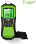 Huepar M01 - nedvességmérő: 8+1 fő anyagkategória, környezeti hőmérséklet (m01)