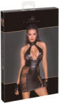 Noir - Rochie mini corset (neagră) - L