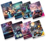 Pigna Electronic Games A4 tűzött 42 lapos kockás füzet (P1111-2068) - tintasziget