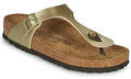 Birkenstock Lábujjközös papucsok Gizeh Arany 36