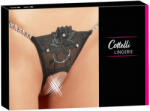 Cottelli Collection - Csillogó virág - nyitott tanga (23206571121) - bujaalmok