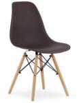 Klubfotel Skandináv stílusú étkezőszék OSAKA - barna