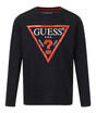 GUESS Hosszú ujjú pólók MILLO Fekete 18 ans